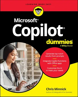 Cover of Microsoft Copilot For Dummies