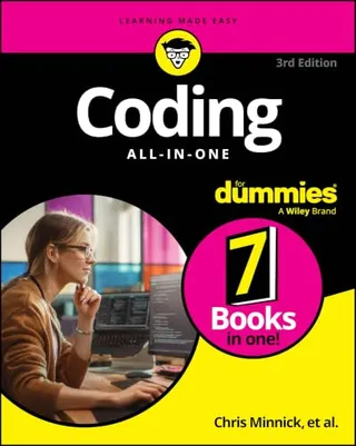 Cover of Coding All-in-One For Dummies, 3rd Edition