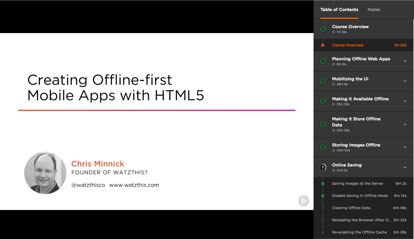 Creating Offline First Mobile Apps With Html5 Watzthis