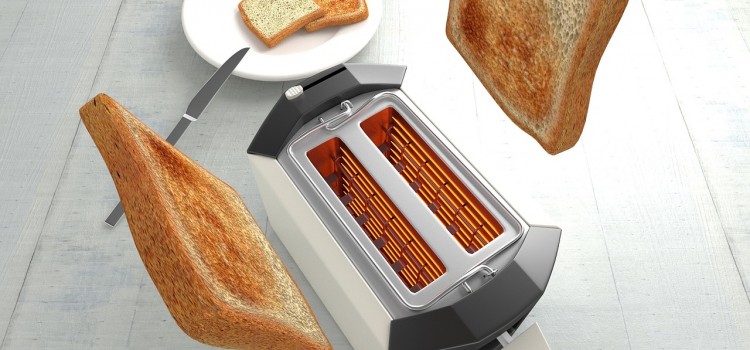 toaster and toast